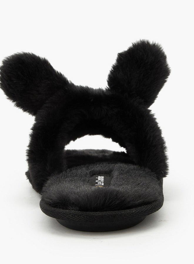 Le Confort Women Ear Applique Bedroom Slippers - Image 5